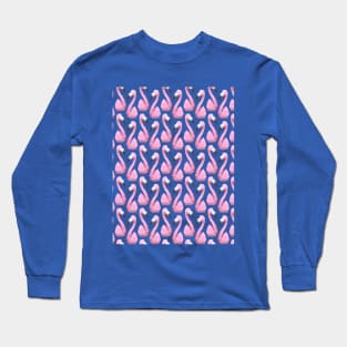 Flamingos Pattern Long Sleeve T-Shirt